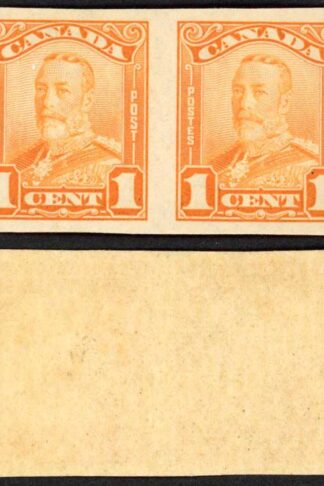 Canada SG275 1c IMPERF U/M (MNH) cat from 110 pounds as mounted