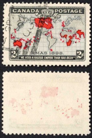 Canada 1898 Christmas JUMBO STAMP