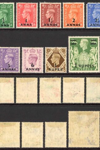 BPAEA SG16/24 1948 KGVI Set with Opt M/M