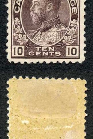 Canada SG211 10c Reddish purple Fine M/M (HM) Cat 140 pounds