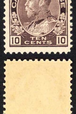 Canada SG210 10c brownish purple Fine U/M (MNH) Unitrade Cat 800