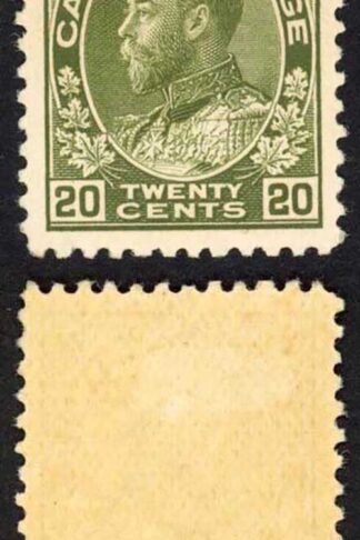 Canada SG213 20c Grey-green Very Fine M/M (HM) Unitrade Cat 300
