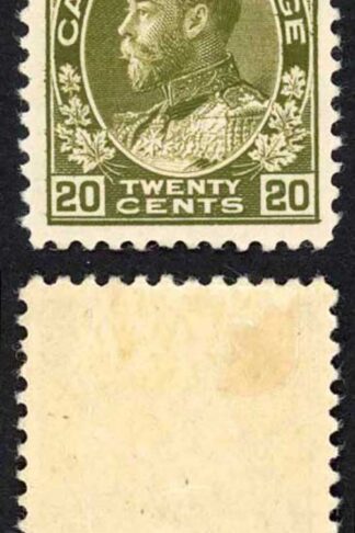 Canada SG212 20c Dark Olive-green Very Fine M/M (HM) Unitrade Cat 220