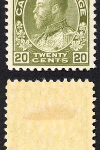 Canada SG212 20c Retouched vertical line Very Fine M/M (HM) Unitrade Cat 180