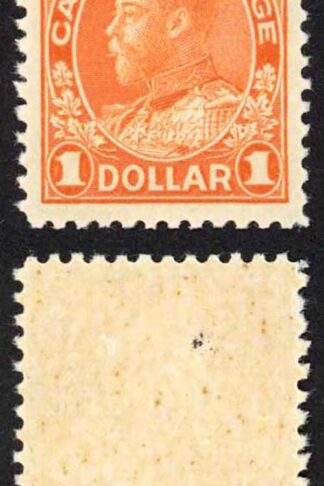 Canada SG255 One Dollar Orange Very Fine M/M (HM) Unitrade Cat 150