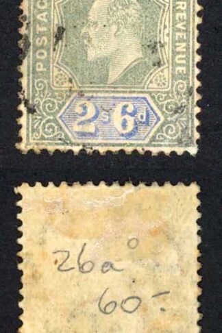 North Nigeria SG27 2/6 wmk Mult Crown Cat 70 pounds