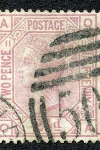 SG141 2 1/2d Rosy-Mauve Plate 11 Cat 85 pounds