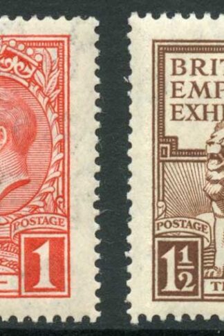 SG430/1 1924 Wembley M/M Cat 25 pounds