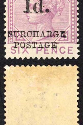 Grenada SGD4 1d on 6d Mauve M/M Cat 130 pounds