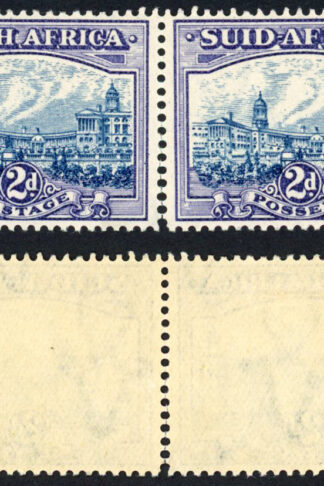 South Africa 1933-48 SG58 2d blue and violet VFM cat 75