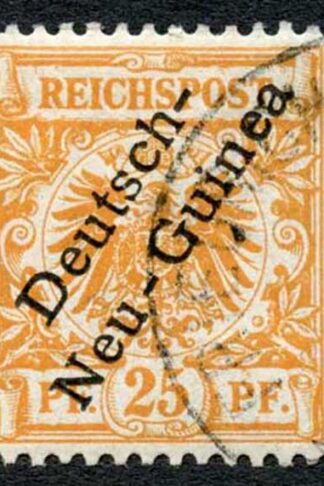 German New Guinea 1897 SG5 25pf orange VFU cat 70 pounds