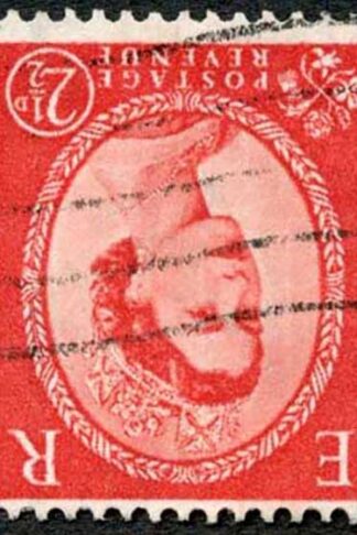 SG591Wi 2 1/2d Graphite Wmk Crowns Inverted Fine used Cat 50 pounds