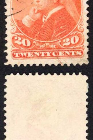 Canada SG115 1893 20c Vermilion CDS Cat 75 Pounds