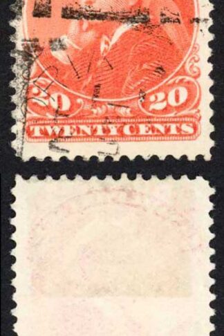 Canada SG115 1893 20c Vermilion Cat 75 Pounds