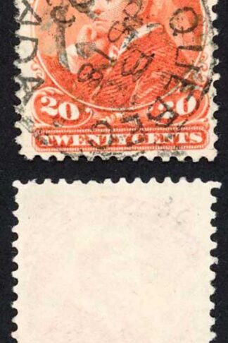 Canada SG115 1893 20c Vermilion Cat 75 Pounds