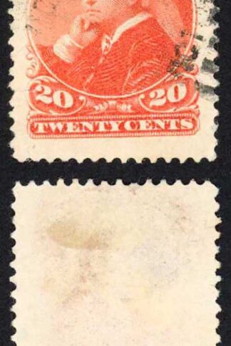 Canada SG115 1893 20c Vermilion Cat 75 Pounds