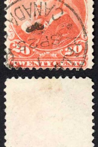Canada SG115 1893 20c Vermilion Cat 75 Pounds