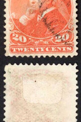 Canada SG115 1893 20c Vermilion Cat 75 Pounds