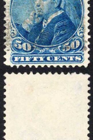 Canada SG116 1893 50c Blue Cat 60 Pounds