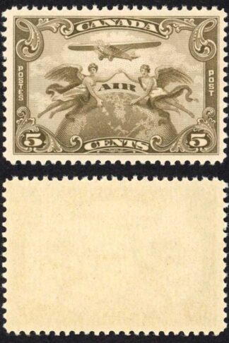 Canada SG274 5c Air Superb U/M (MNH) Unitrade Cat 40