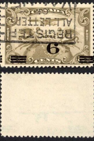 Canada SG313 6c on 5c Air Surcharge Shift