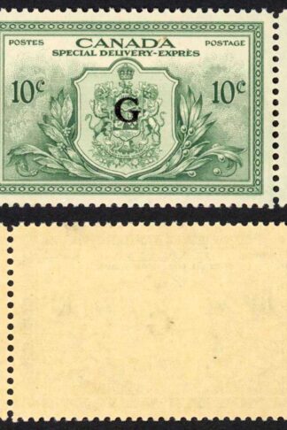Canada SGOS21 10c Special Delivery G SUPERB U/M (MNH) Cat 23 pounds