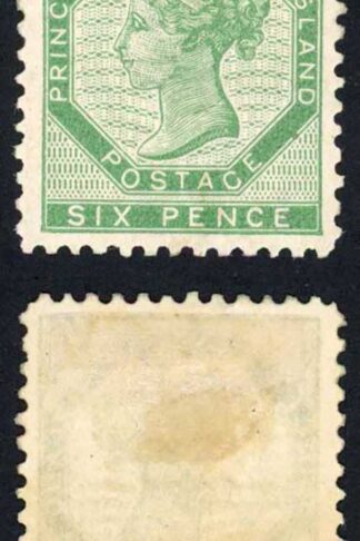 PRINCE EDWARD IS SG18 6d Blue-green M/M Cat 170 pounds