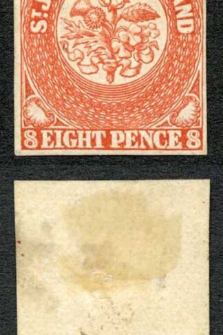 Newfoundland SG8 8d Scarlet-vermilion Fine M/M Cat 400 pounds