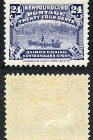 Newfoundland SG76 24c Well Centered M/M Cat 32 pounds