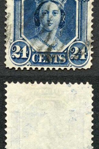 Newfoundland SG30 24c Blue Fine used Cat 40 Pounds