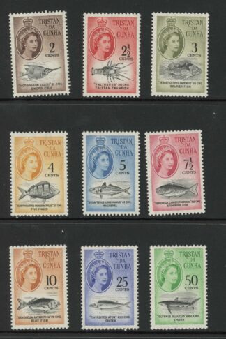 Tristan Da Cunha SG42/54 Decimal Marine Life U/M Cat 90 pounds