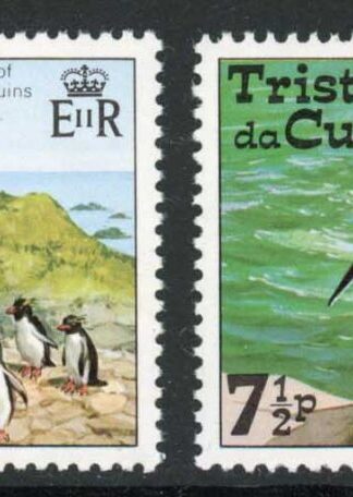 Tristan Da Cunha SG188/91 Penguins Set U/M Cat 4.25 pounds