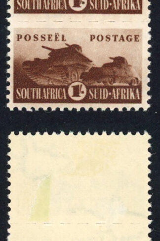 South Africa SG104 1942 War Effort 1/- M/M Cat 20 pounds
