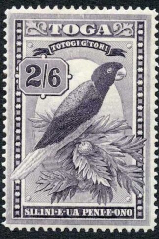 Tonga SG81 2/6 Wmk Script CA (The key value) M/M Cat 42 pounds