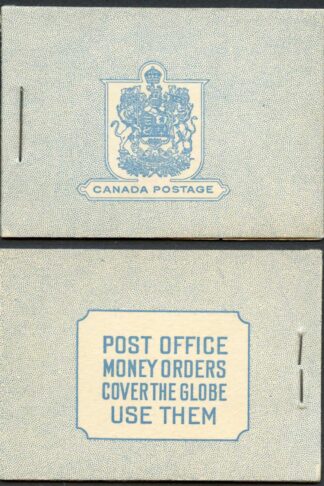 Canada Booklet SGSB25 25c Blue Cat 150 pounds