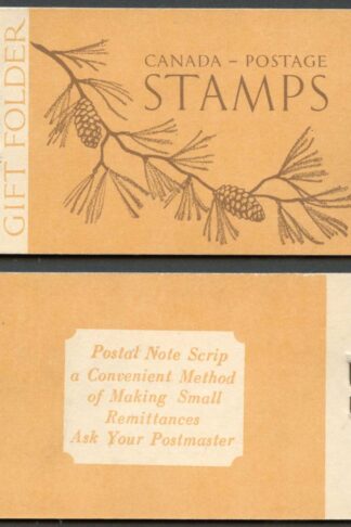 Canada Booklet SGSB43 English text Cat 40 pounds