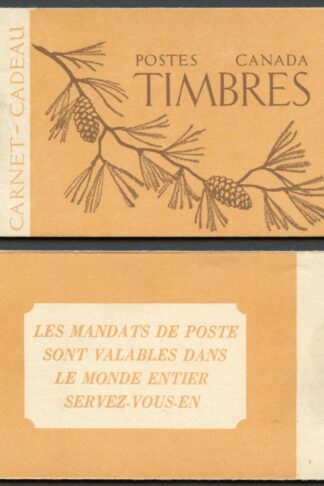 Canada Booklet SGSB43a French text Cat 50 pounds