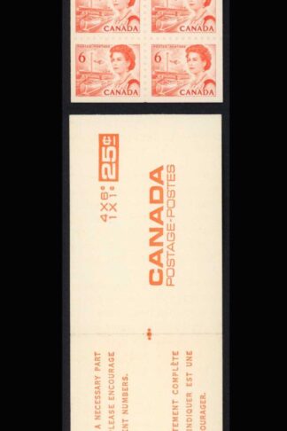 Canada Booklet Centenary booklet fluorescent ink