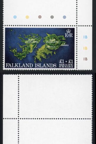 Falkland Is SG430 Gutter Pair U/M