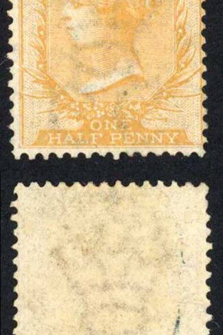 Malta SG10 1/2d Yellow-buff Wmk CC Mint (part gum) Cat 90 pounds
