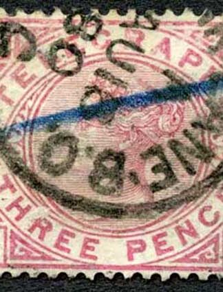 Telegraph SGT3 3d carmine Plate 3 CDS (corner crease) Cat 90 pounds