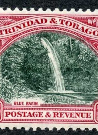 Trinidad and Tobago SG238 72c Myrtle-green and carmine fine M/M Cat 45 pounds