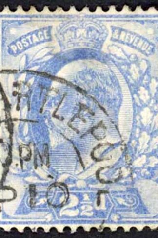 SG231 2 1/2d Pale Ultramarine DLR Cat 15 pounds