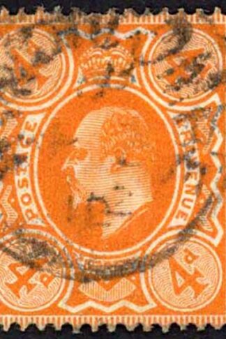 SG286 4d Orange Harrison Perf 15 x 14 Fine used cat 15 pounds