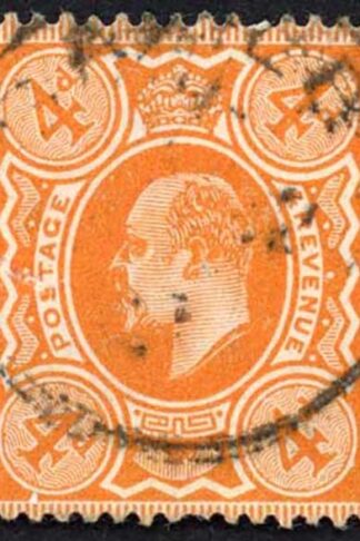SG286 4d Orange Harrison Perf 15 x 14 Fine used cat 15 pounds