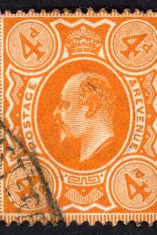 SG286 4d Orange Harrison Perf 15 x 14 Fine used cat 15 pounds