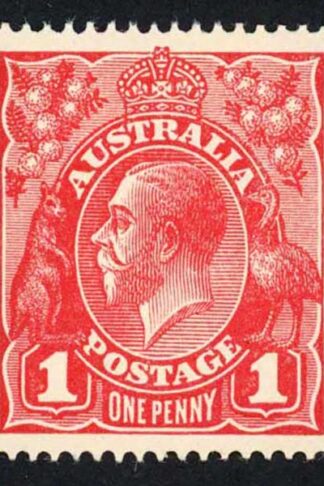 Australia 1914-20 SG 21 1d carmine-red die I UM cat 48 pounds
