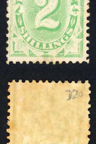 Australia P Due 1902 SG D20 2s emerald-green mint cat 140 pounds