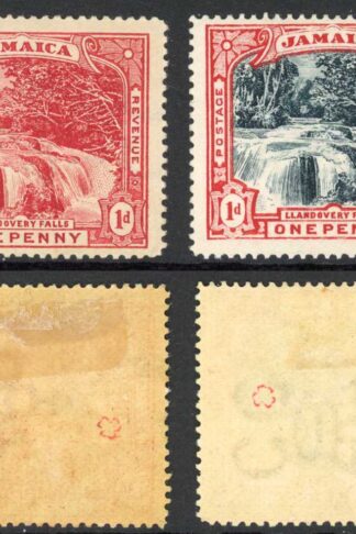 Jamaica SG31/2 Set of 2 M/M Cat 29 pounds