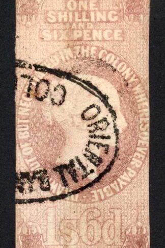 Ceylon Foreign Bill BF6 1/6 Purple Brown Perkin Bacon RARE